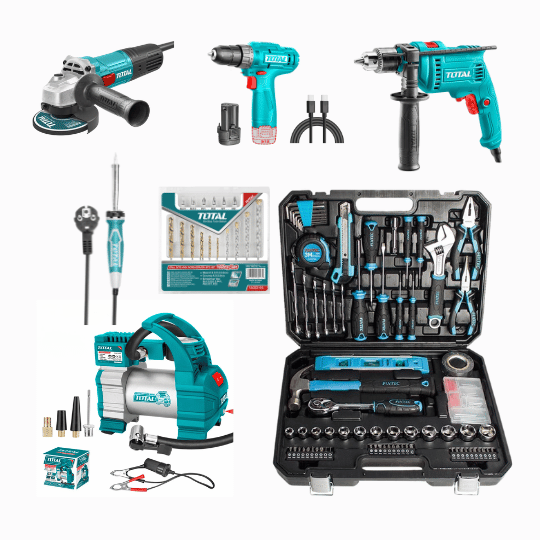 TOTAL, FIXTEC ხელსაწყოების კომბო ნაკრები 180924 - Goodmart.ge ონლაინ ...